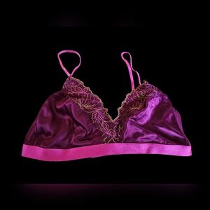 NWT Purple‎ and Pink Auden Bralette Size Extra Small